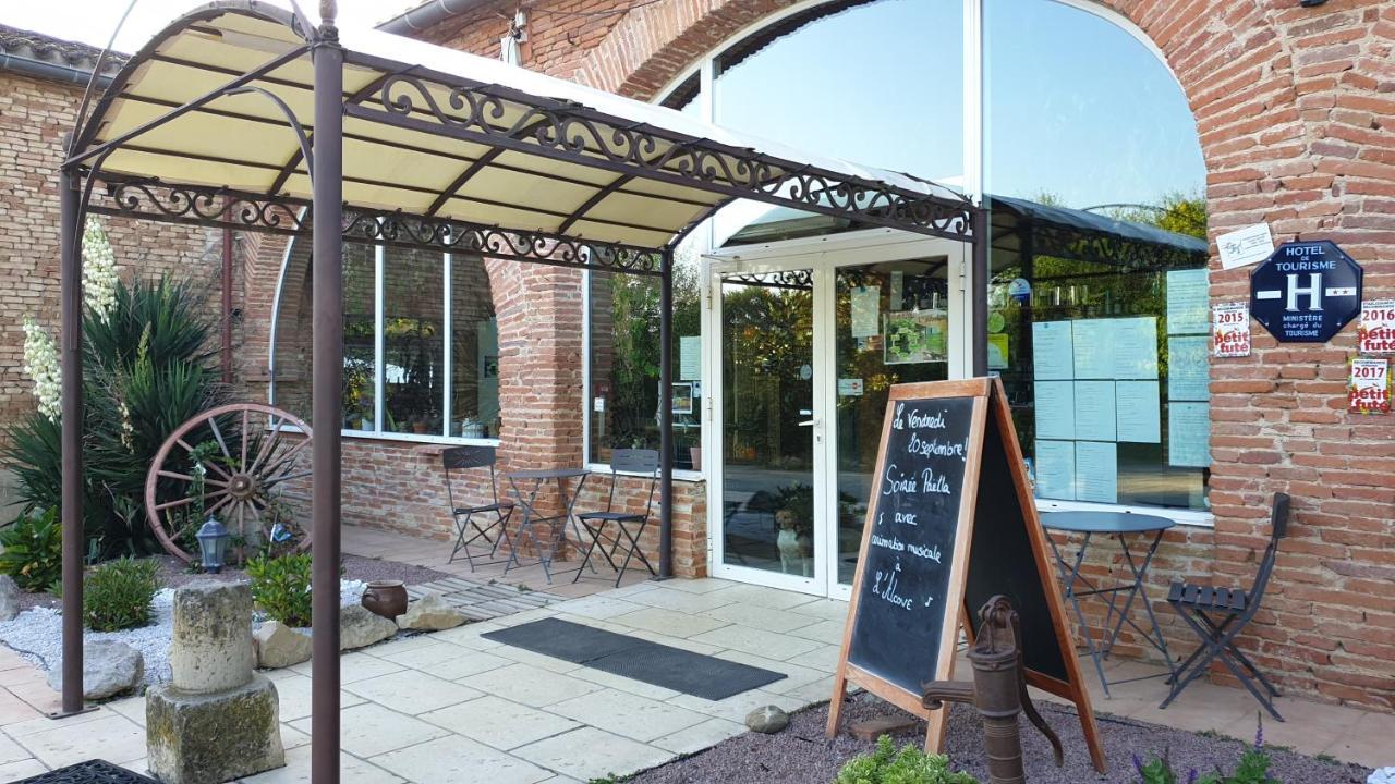 L'Alcove Hotel Restaurant Villematier Bagian luar foto