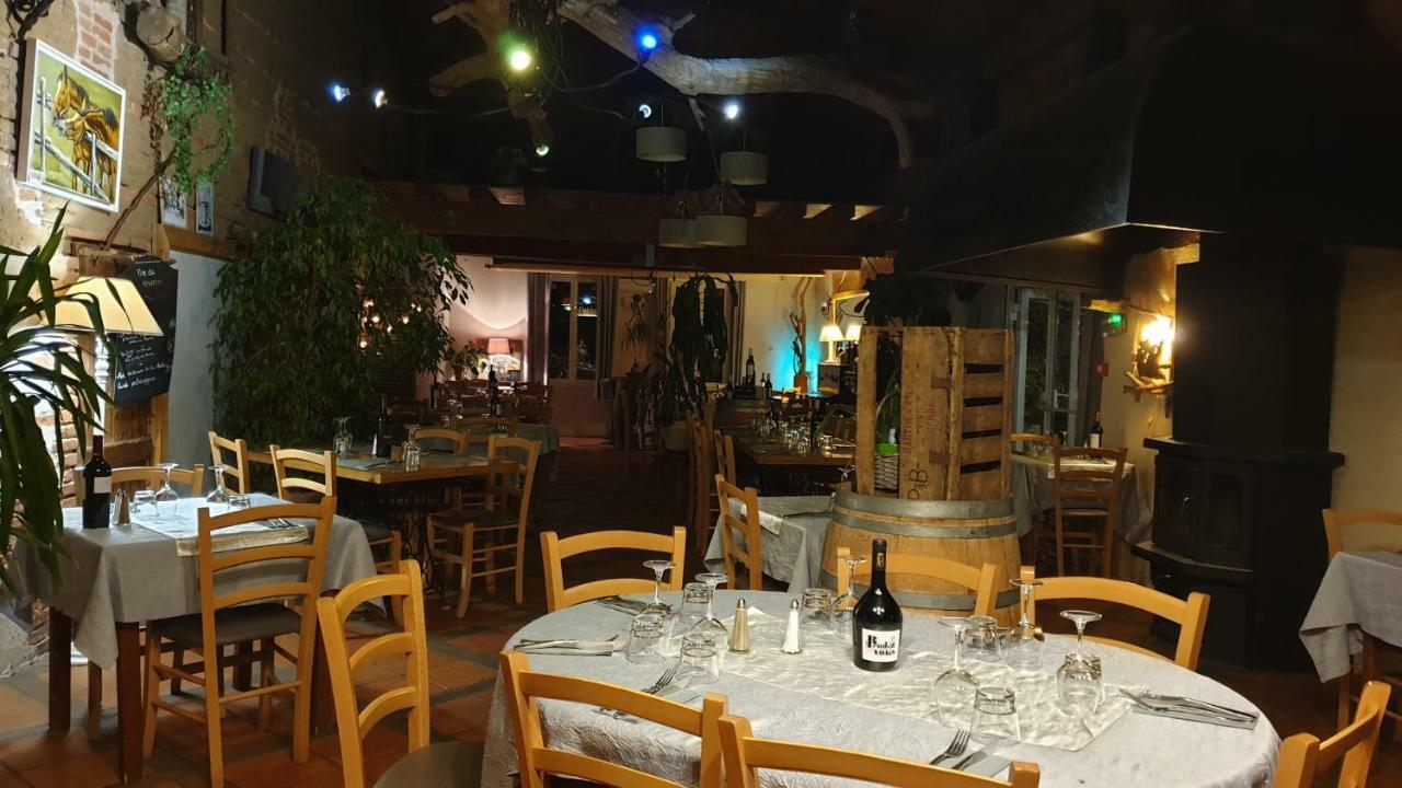 L'Alcove Hotel Restaurant Villematier Bagian luar foto